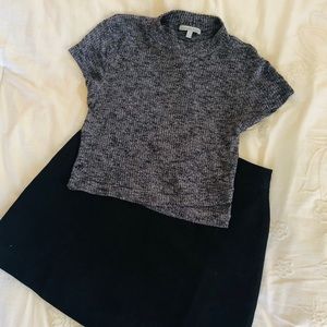 Charlotte Russe knit crop top